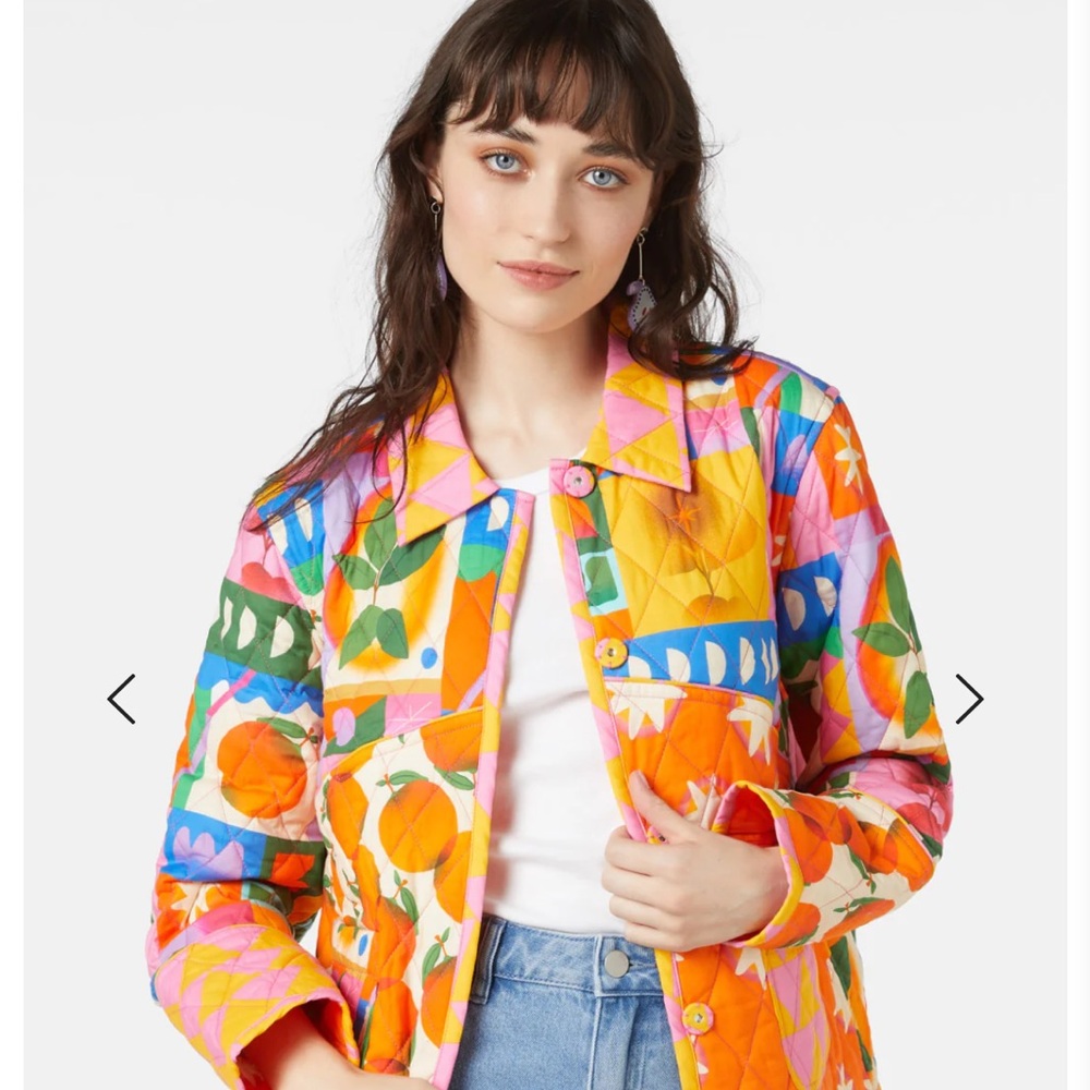 NWT Gorman reversible quilted jacket US 12